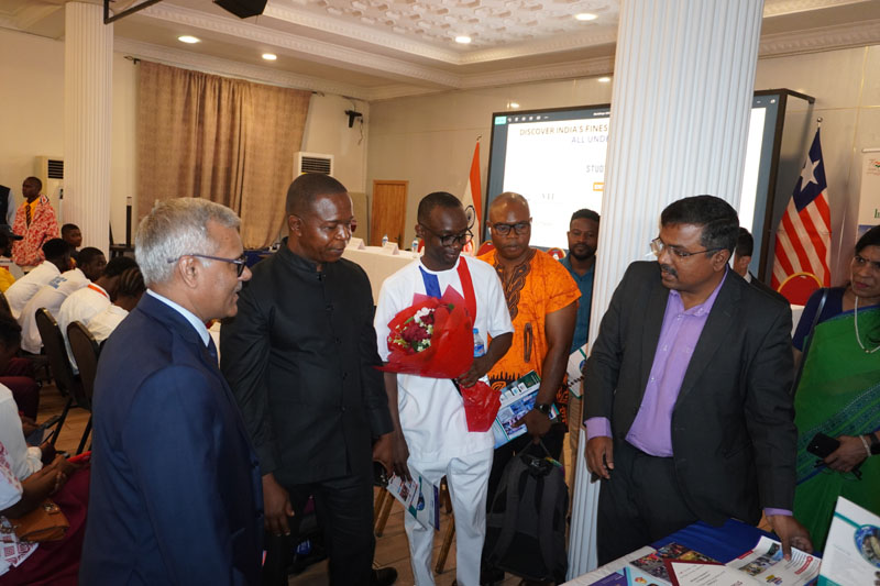 Study in India Education Fair 2026 in Monrovia - 18 February 2026.